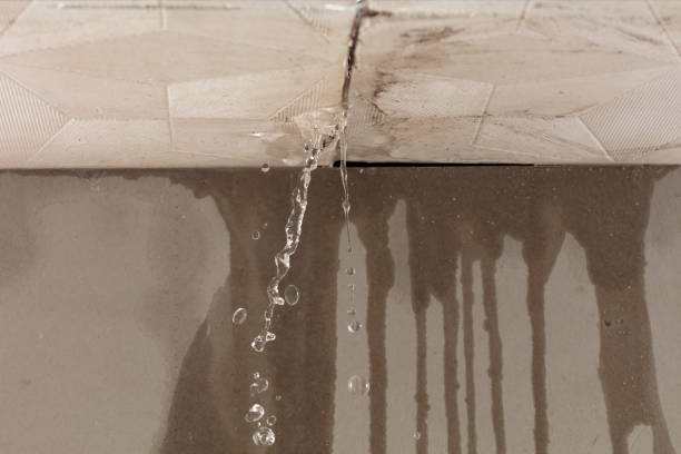 Professional Flood Damage Cleanup technician working in Raymore, MO
